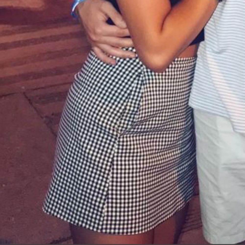 Plaid skirt